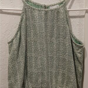 Abercrombie Kids Green Textured Blouse
